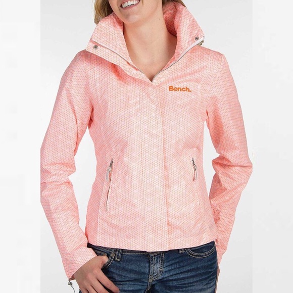 Bench Jackets & Blazers - BENCH Coral Geometric BBQ Jacket